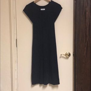 Navy Calvin Klein knitted dress